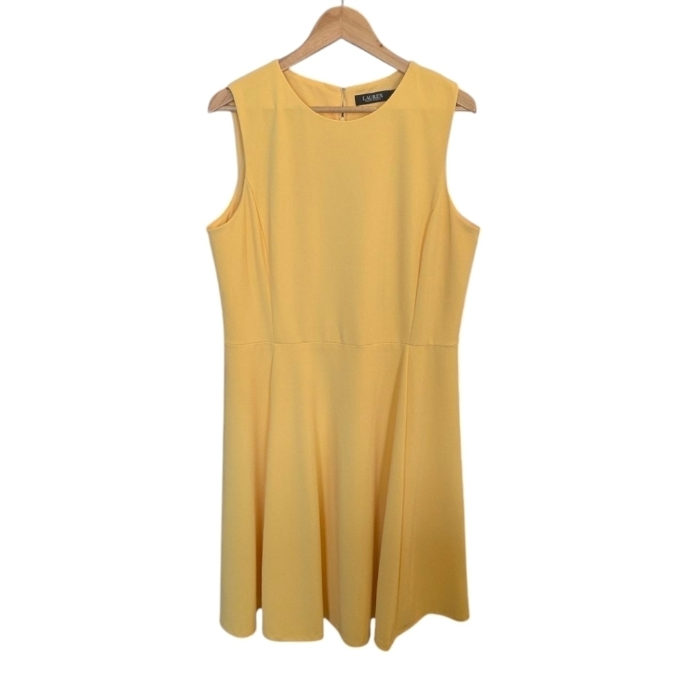 LAUREN by Ralph Lauren - Elegant Yellow Dress
